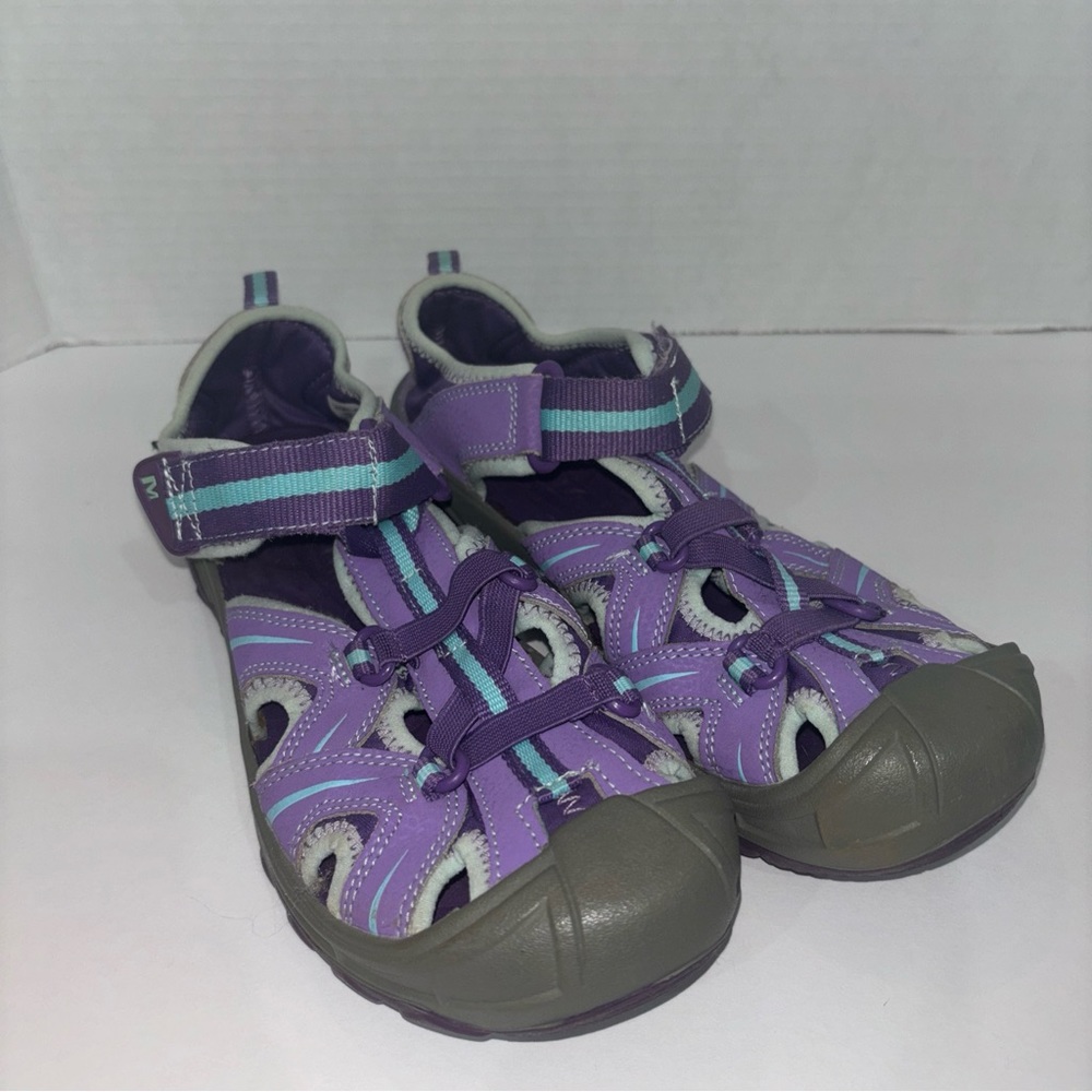 Merrell Hydro Hiking Sandals Women’s Size 5 Purple Wayerproof Upper Leather